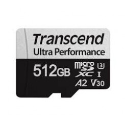 Transcend T512GB microSD w/ adapter UHS-I U3 A2 Ultra Performance